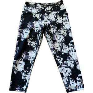 Balance Collection Floral Print Active Leggings Women’s Reg Size XL V729